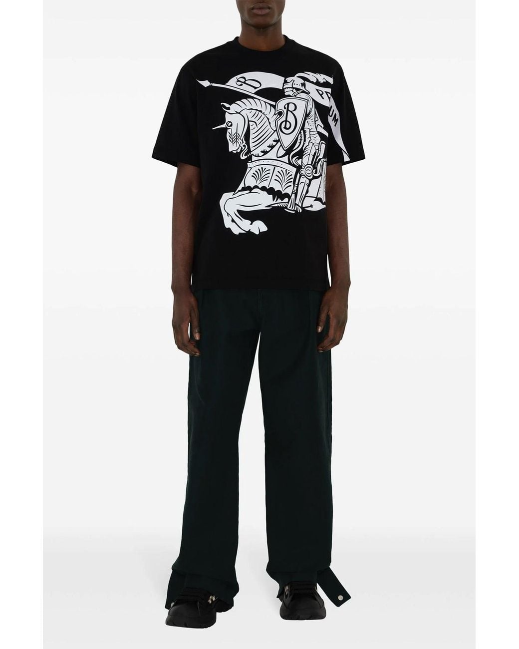 Burberry Black 'Ekd' T-Shirt for men