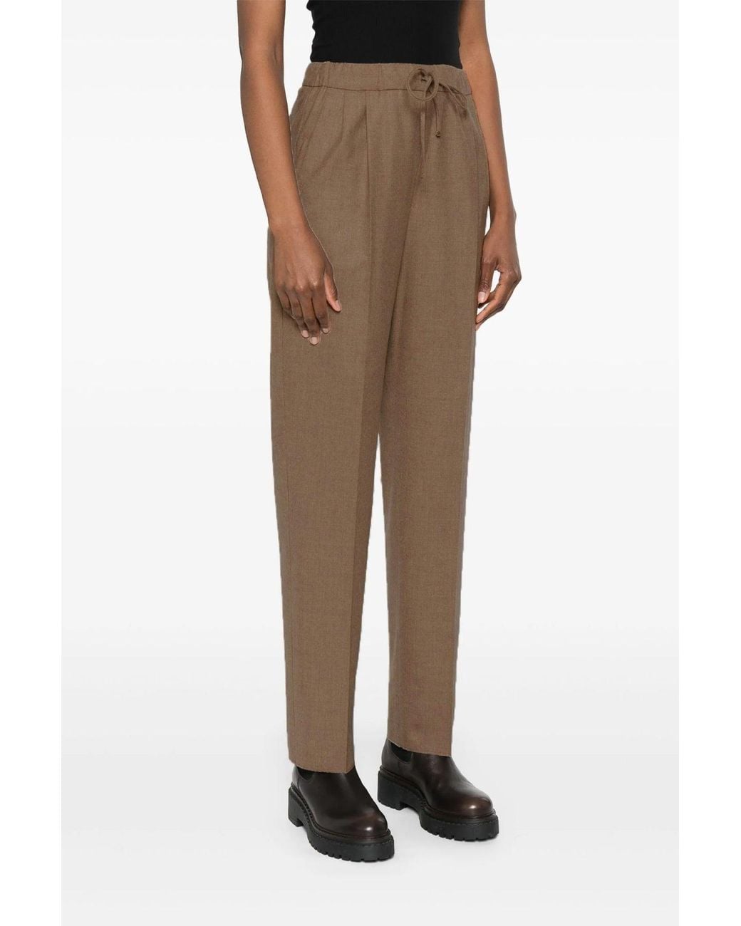 Max Mara Brown Trousers 'Gatti'