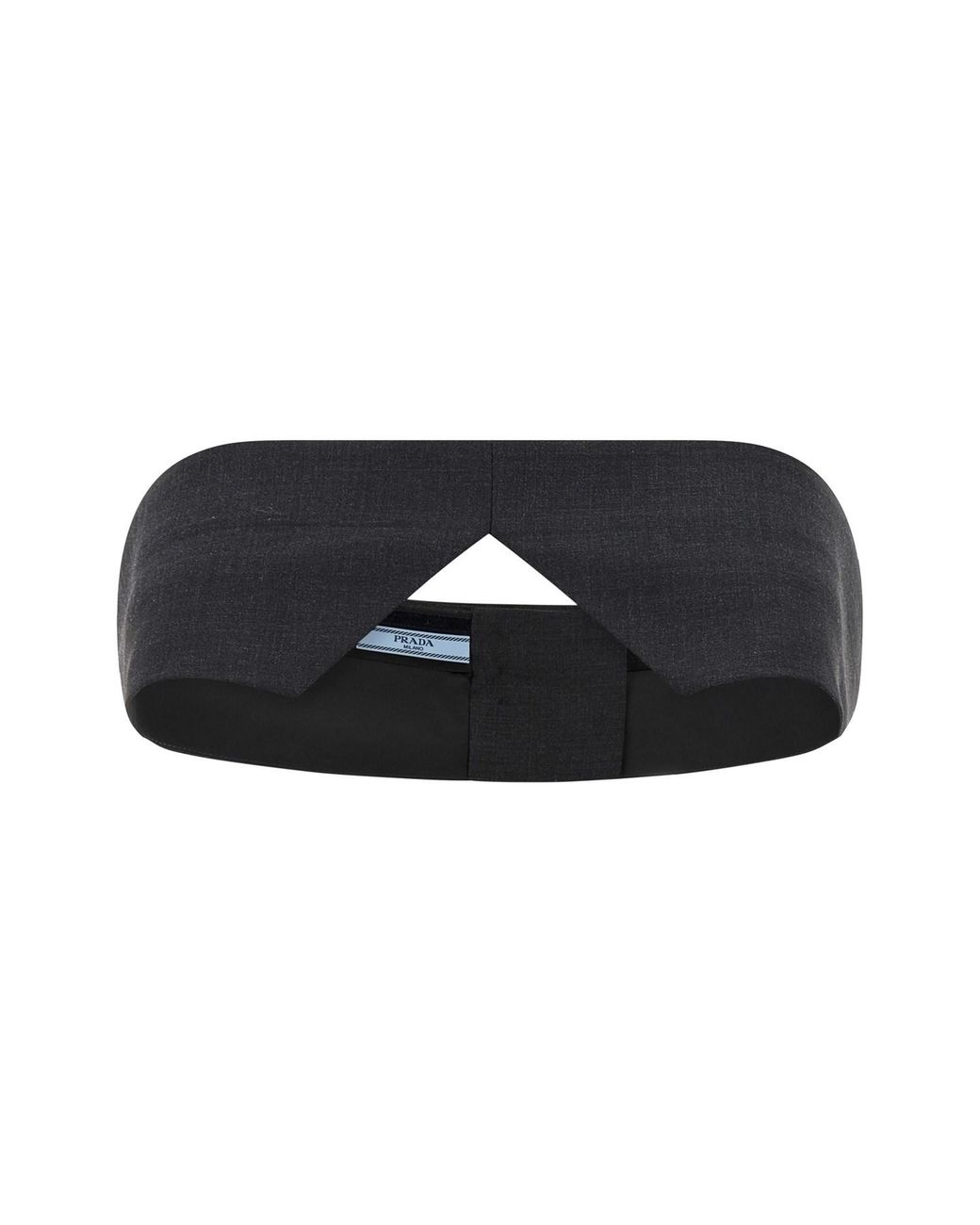 Prada Black Cool Wool Top