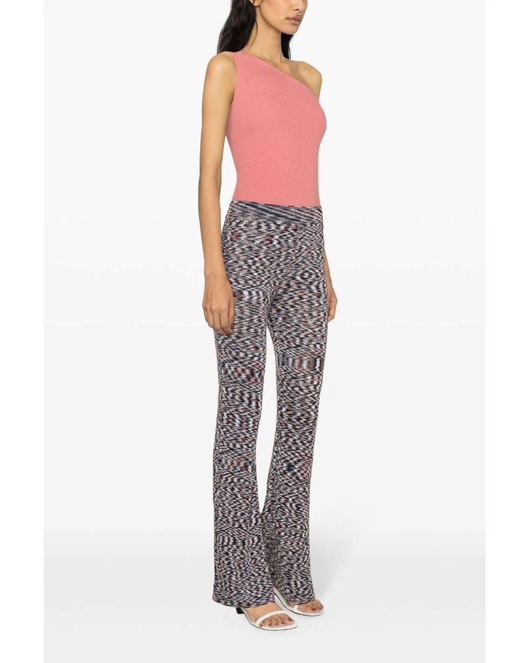 Missoni Gray 'Flared Slub' Trousers
