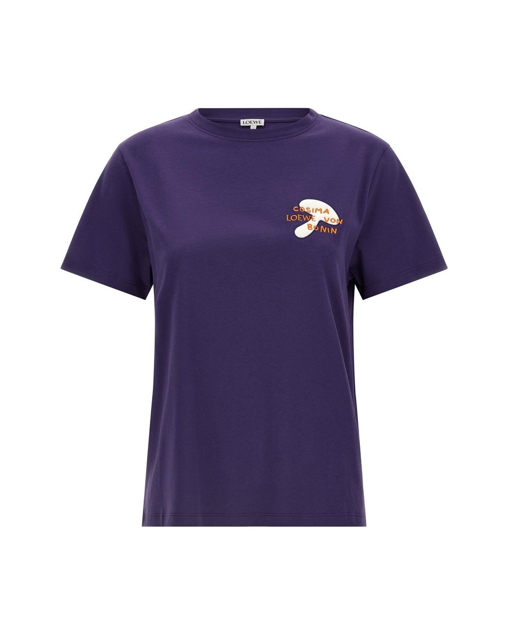 Loewe Purple T-shirt X Cosima Von Bonin