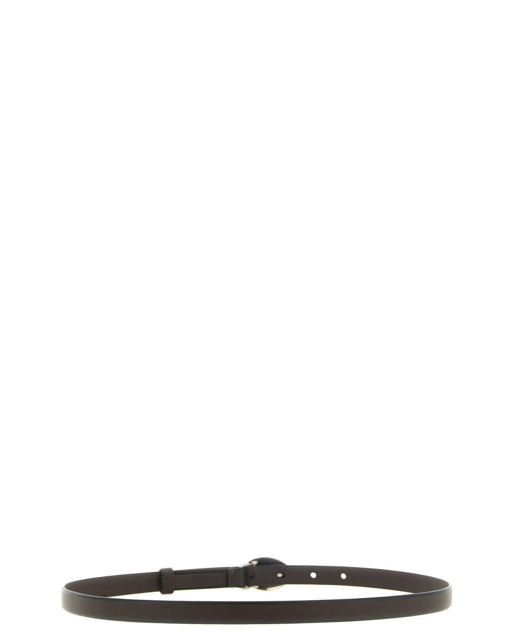 Prada Black Leather Belt