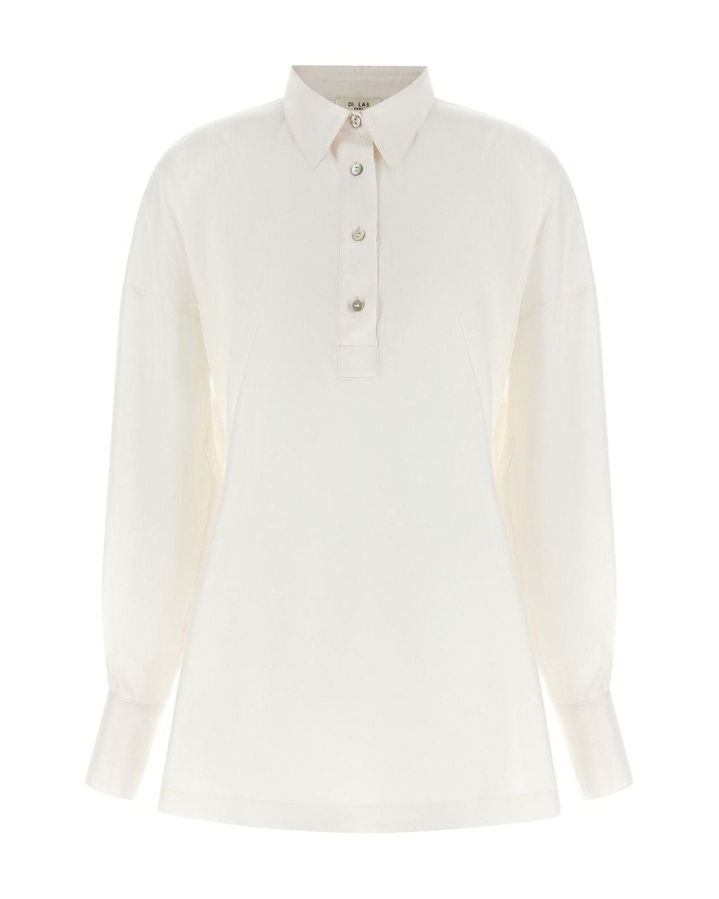 DI.LA3 PARI' White Di. La3 Pari' 'Rimborso' Shirt
