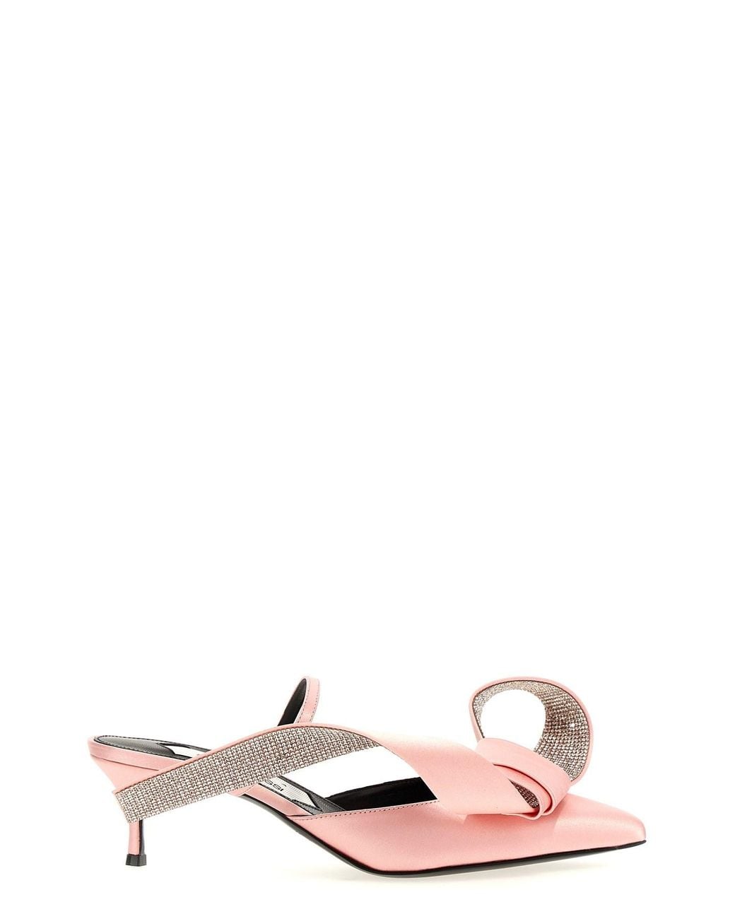 Sergio Rossi Pink X Area 'area Marquise' Mules