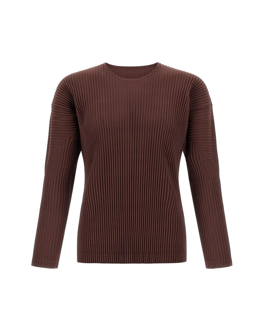 Homme Plissé Issey Miyake Purple 'color Pleats' T-shirt for men