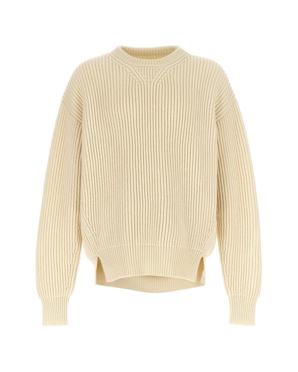 Jil Sander Natural 'Chunky' Jumper for men
