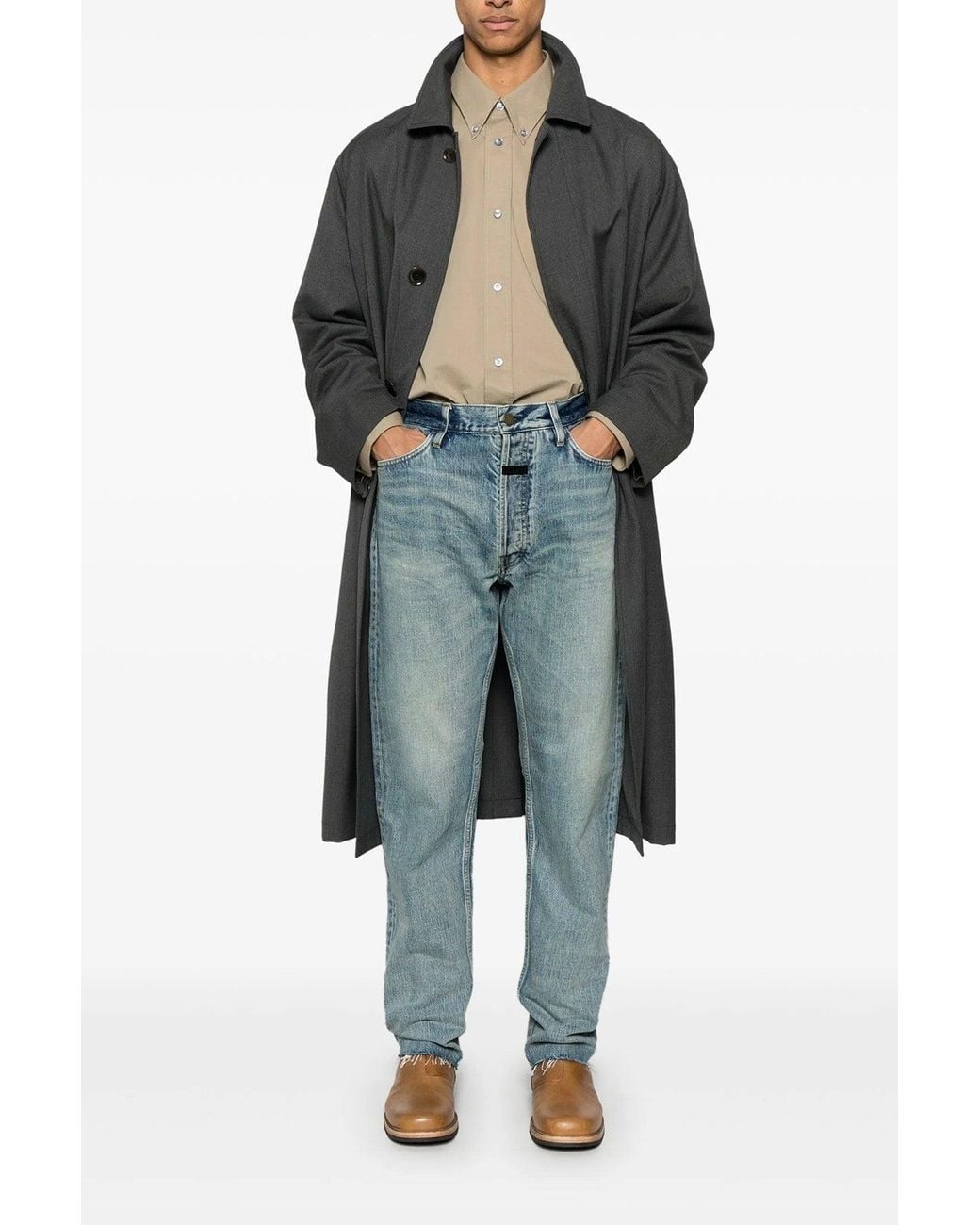 Fear Of God Blue 'Classic 5 Pocket' Jeans for men
