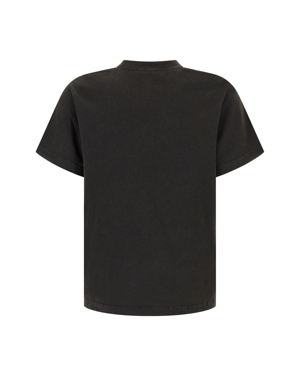 Entire studios Black Combed Cotton T-Shirt for men