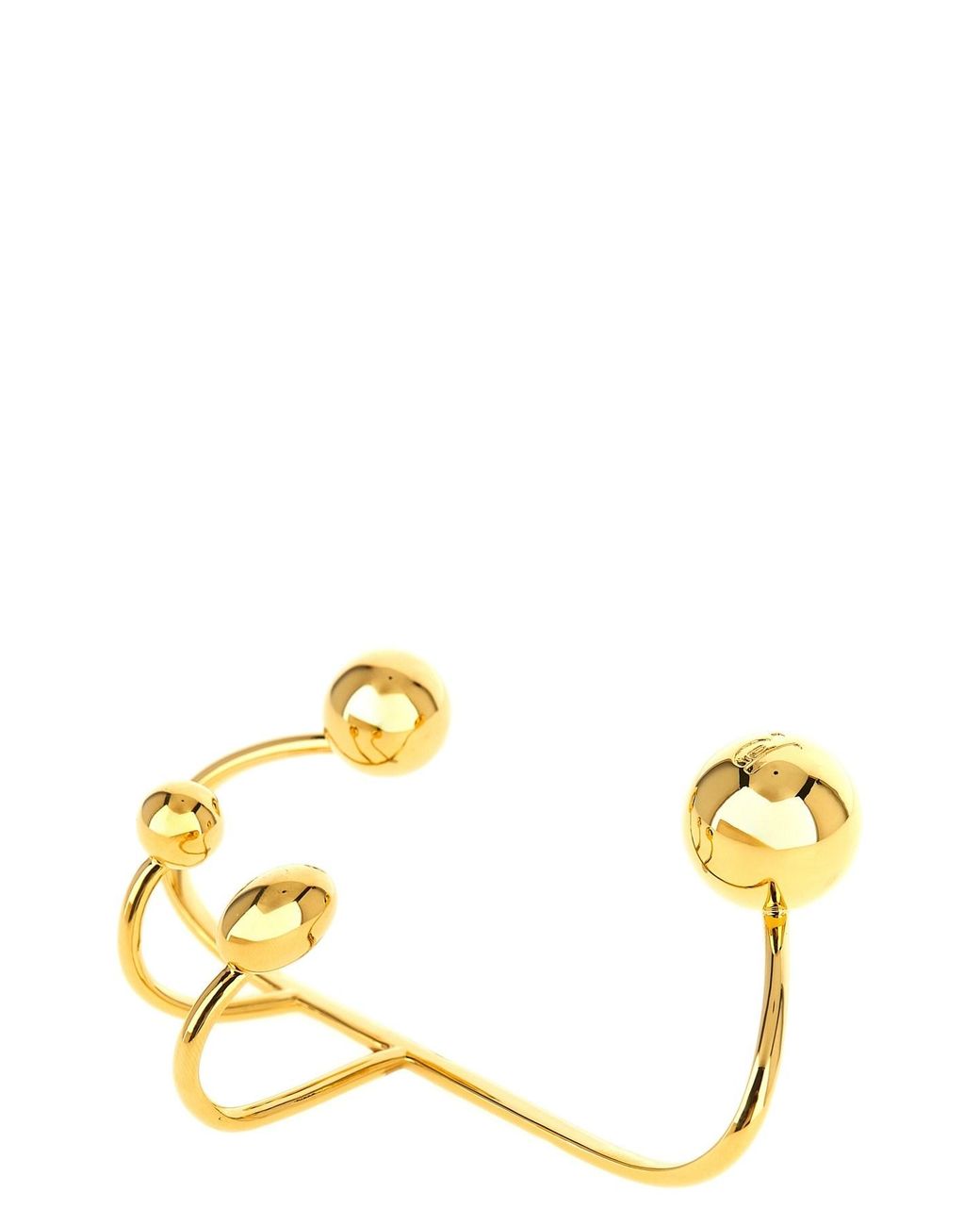 Rabanne Metallic 'handcuff Punk' Bracelet