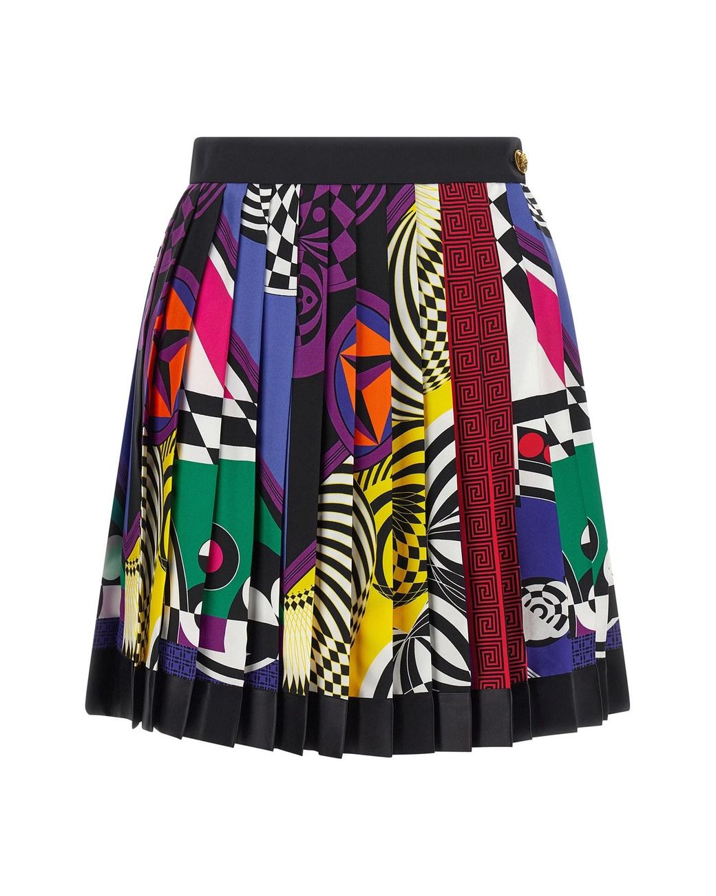 Versace Red 'teatro' Skirt