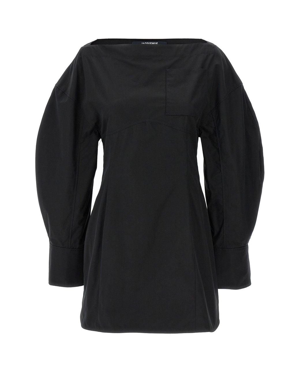 Jacquemus Black Dress 'La Robe Chemise Casaco'