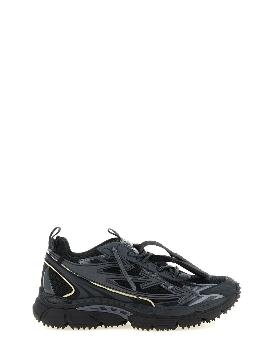 Off-White c/o Virgil Abloh Black 'Be Right Back' Sneakers for men