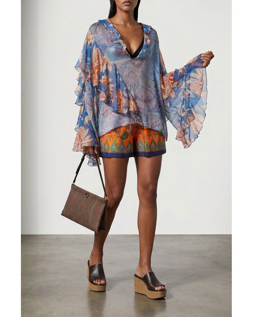 Blusa di Etro in Blue