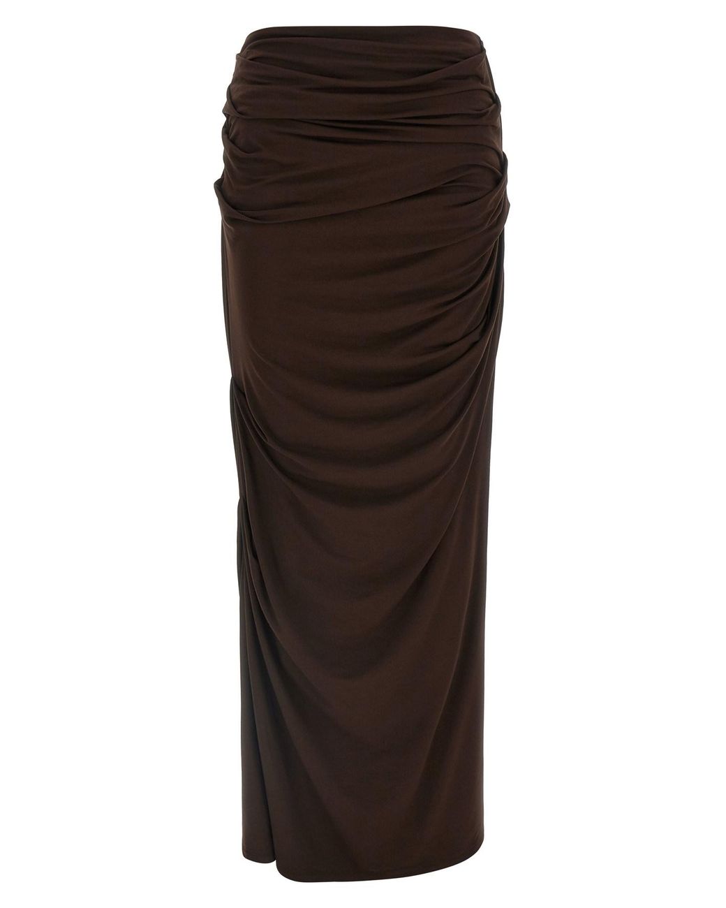 Entire studios Brown 'drape' Skirt