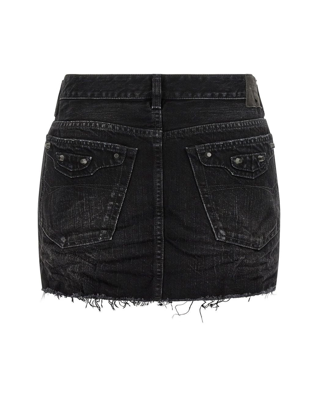 Balenciaga Black Skirt 'City Mini Skirt'