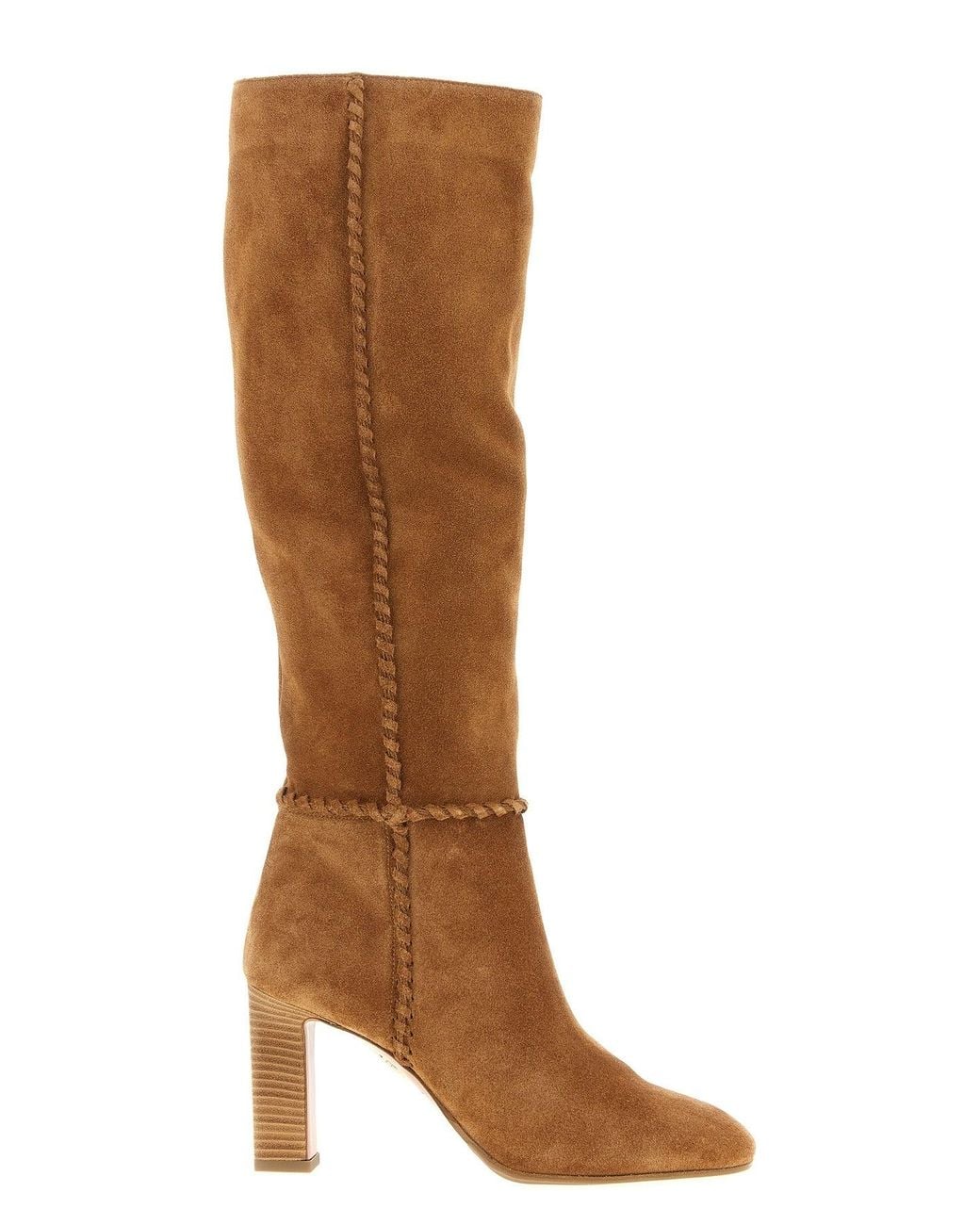 Aquazzura Brown Boot 'Indy Boot 85'