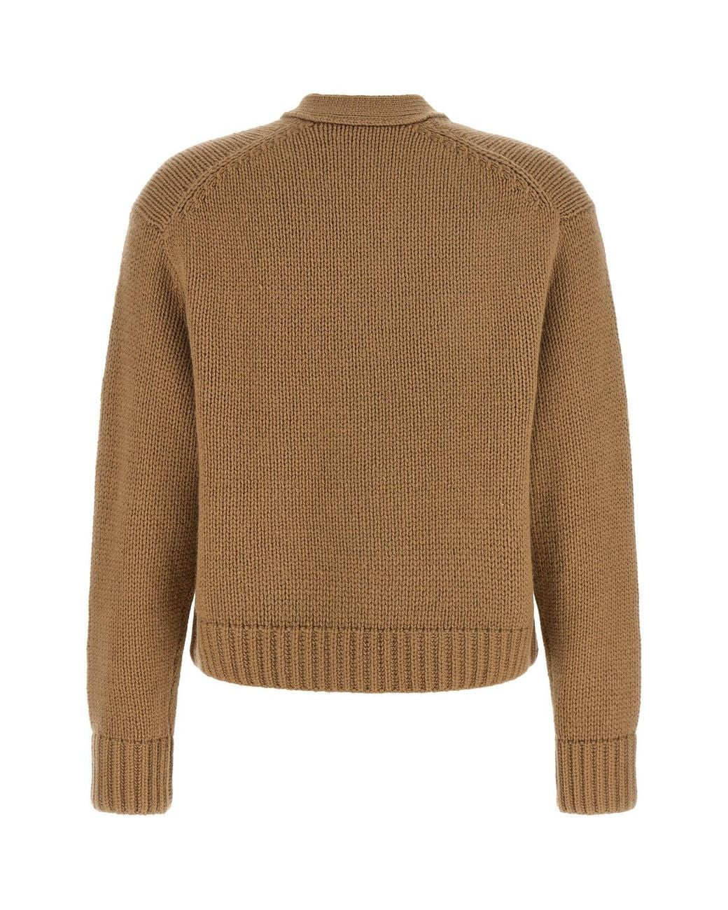 Vince Natural Cashmere V-Neck Cardigan