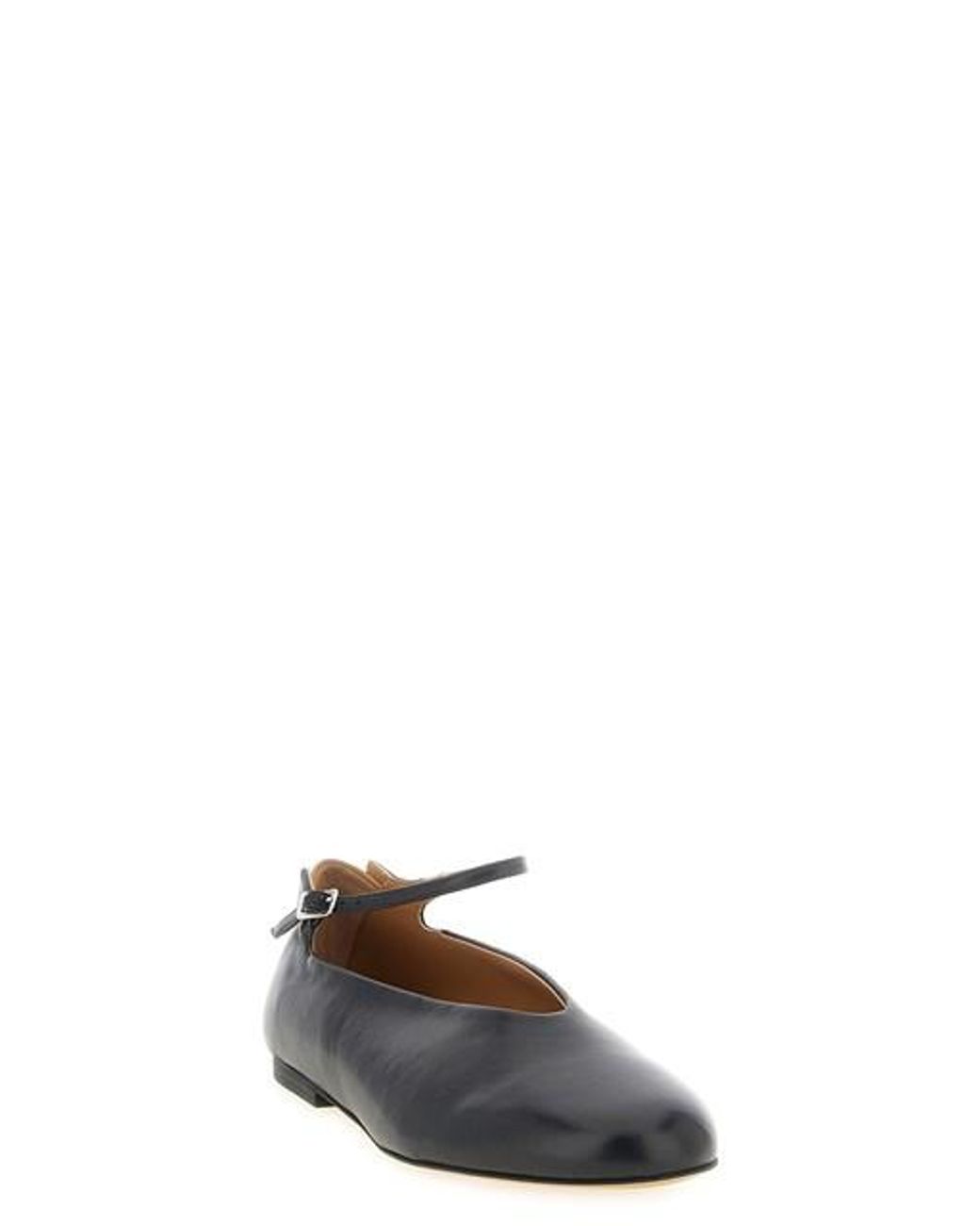 Ballerina 'Elyss' di Jil Sander in Black