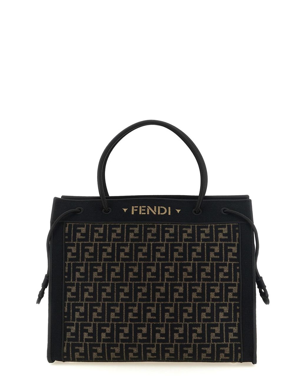 Fendi Black ' Magic' Large Shopping Bag