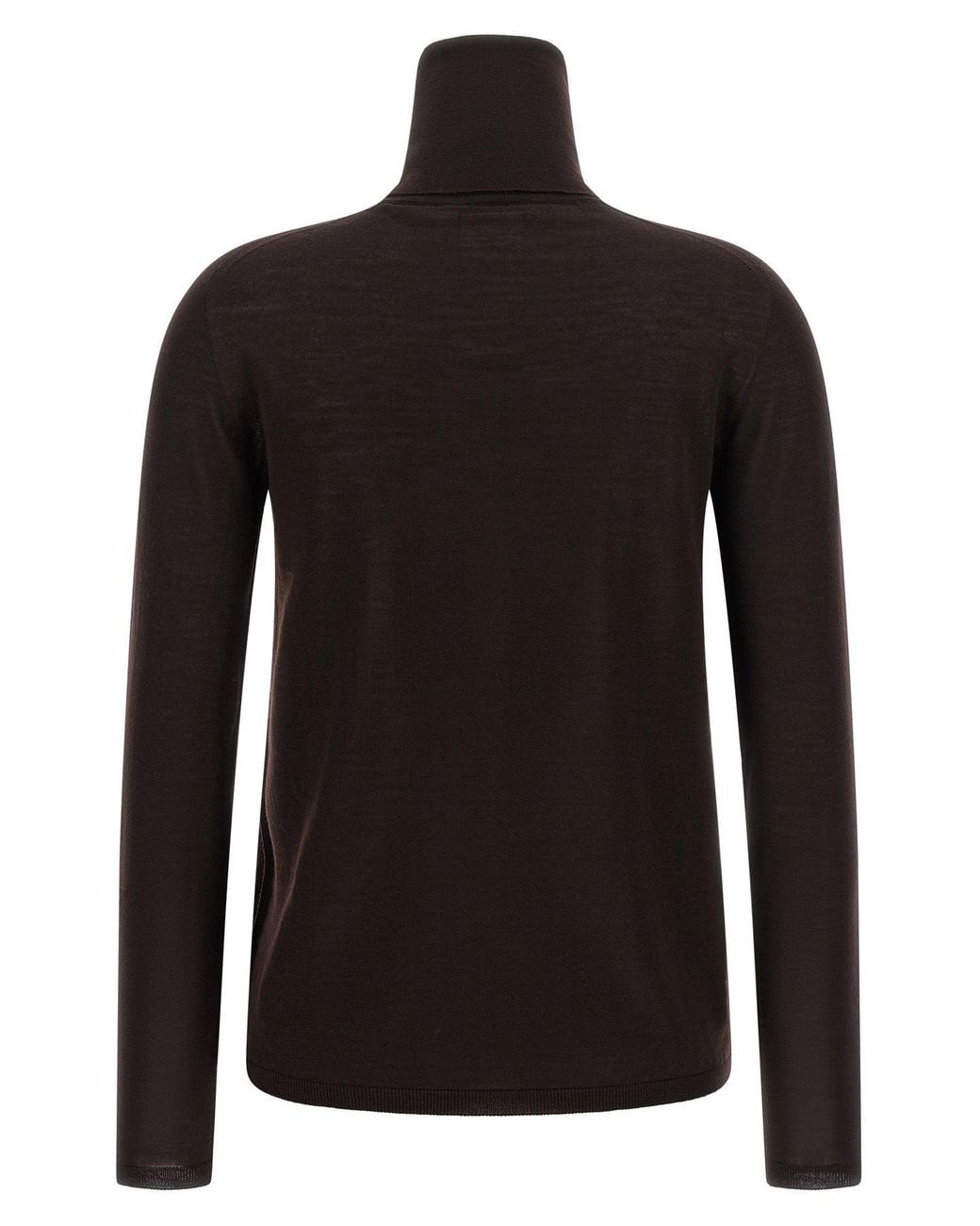 Max Mara Black 'Saluto' Turtleneck Sweater
