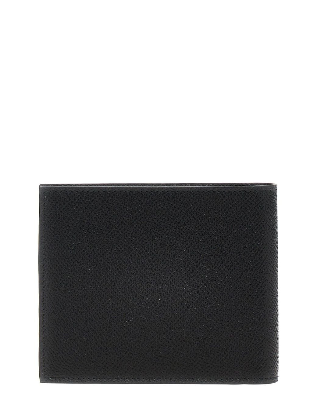 Ferragamo Black Wallet Micro Gancio' for men