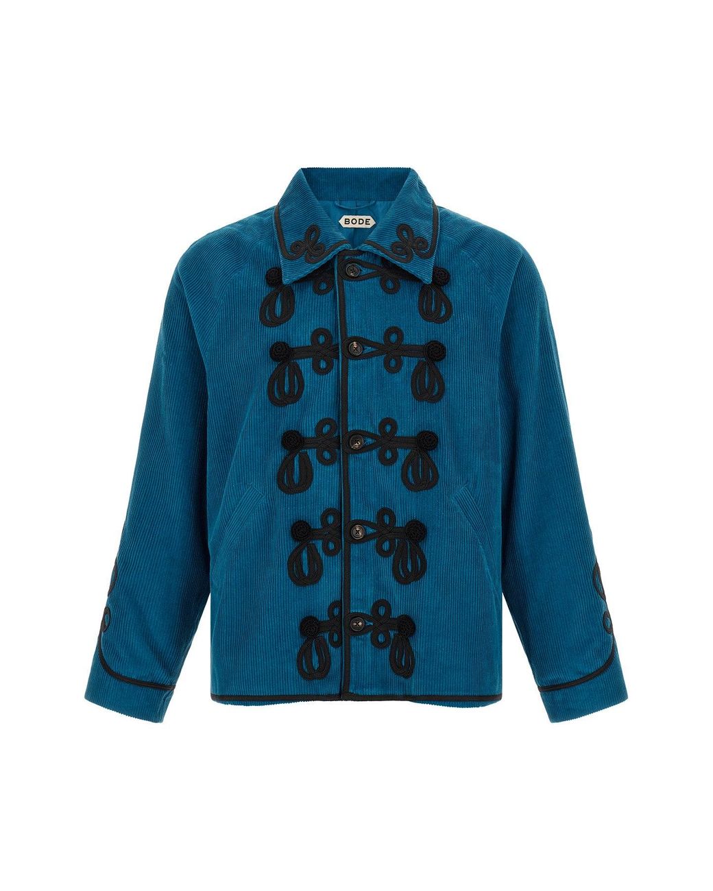 Giacca 'Stagecoach' di Bode in Blue da Uomo