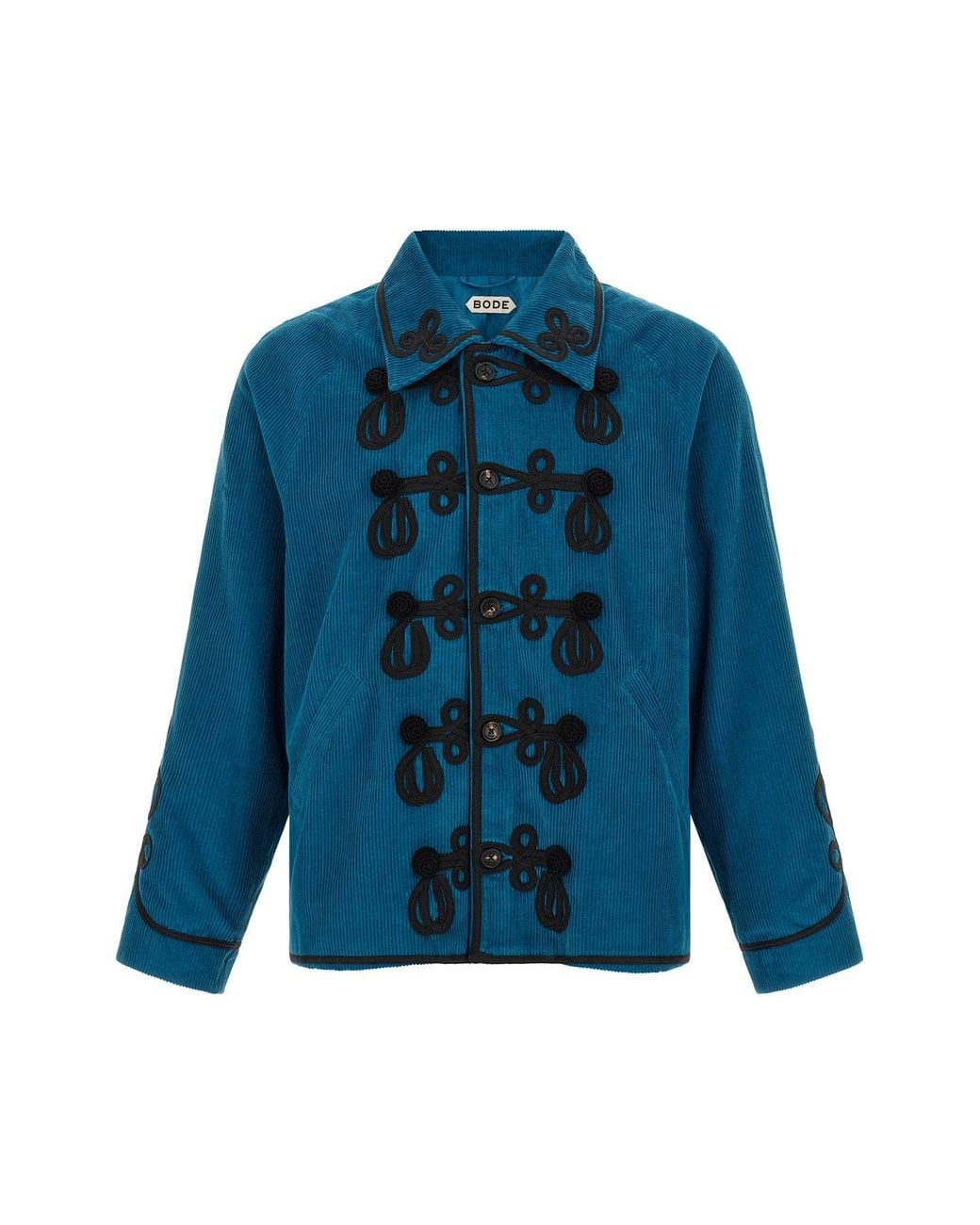 Bode Blue 'Stagecoach' Jacket for men