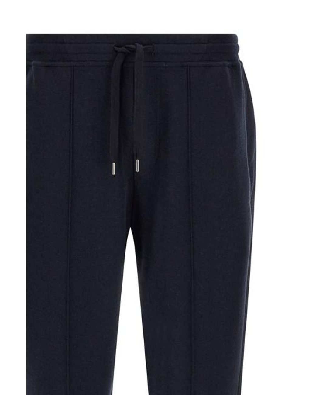 Jogging Cotone, Cashmere E Seta di Brunello Cucinelli in Blue da Uomo