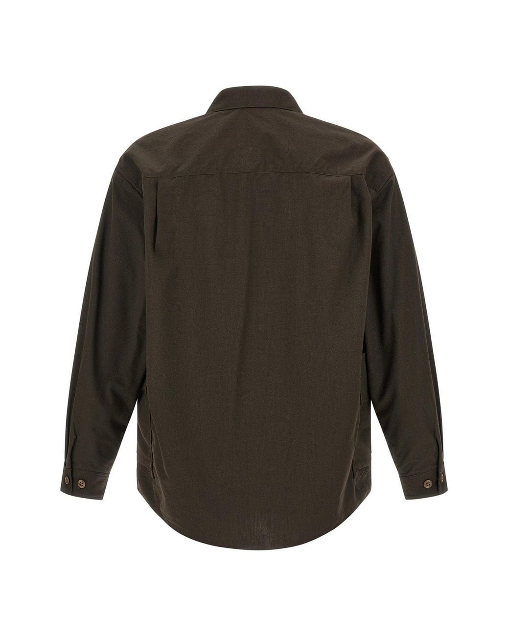 Snow Peak Gray 'Takibi' Overshirt for men
