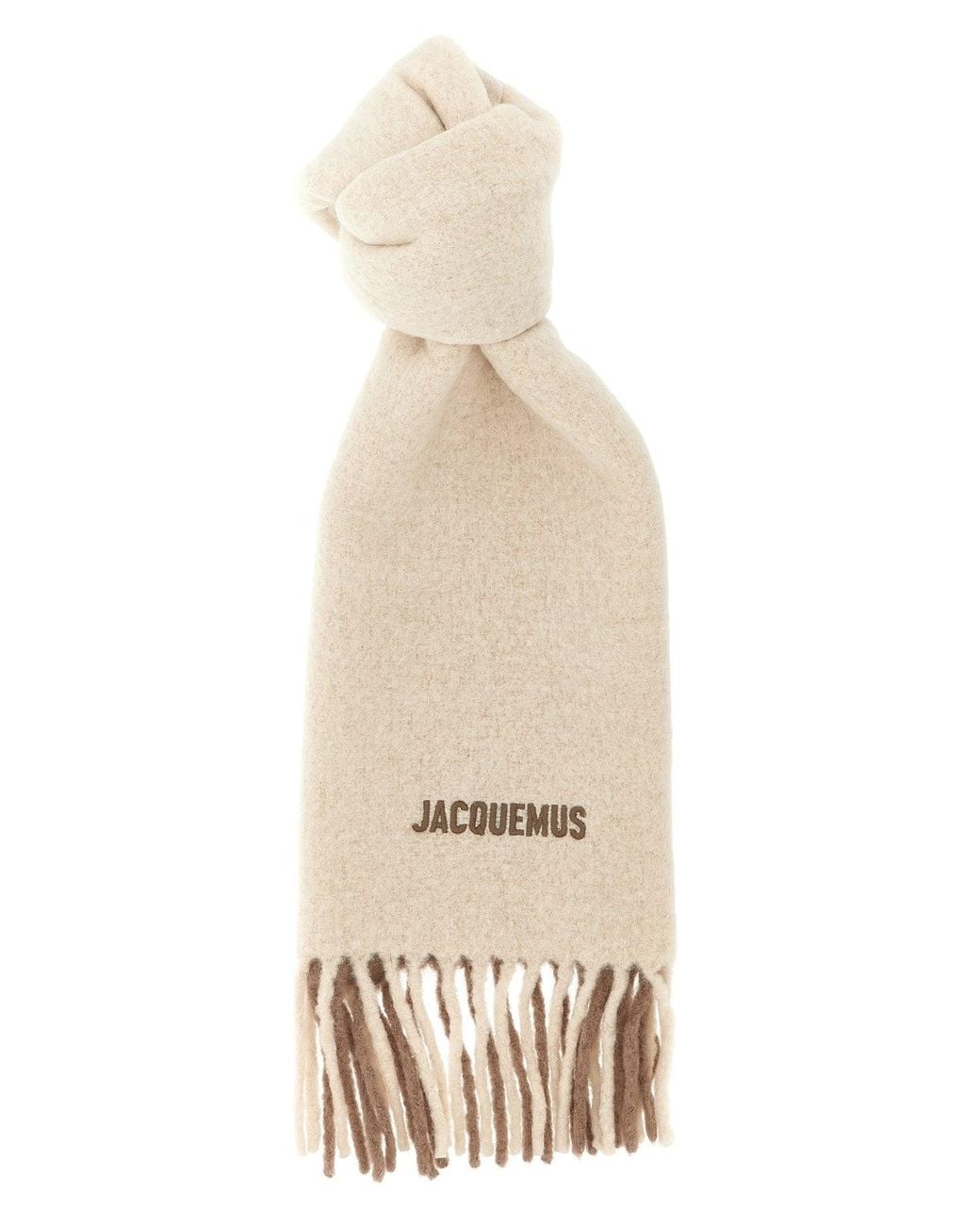 Jacquemus Natural The 'L'Echarpe Moisson' Scarf