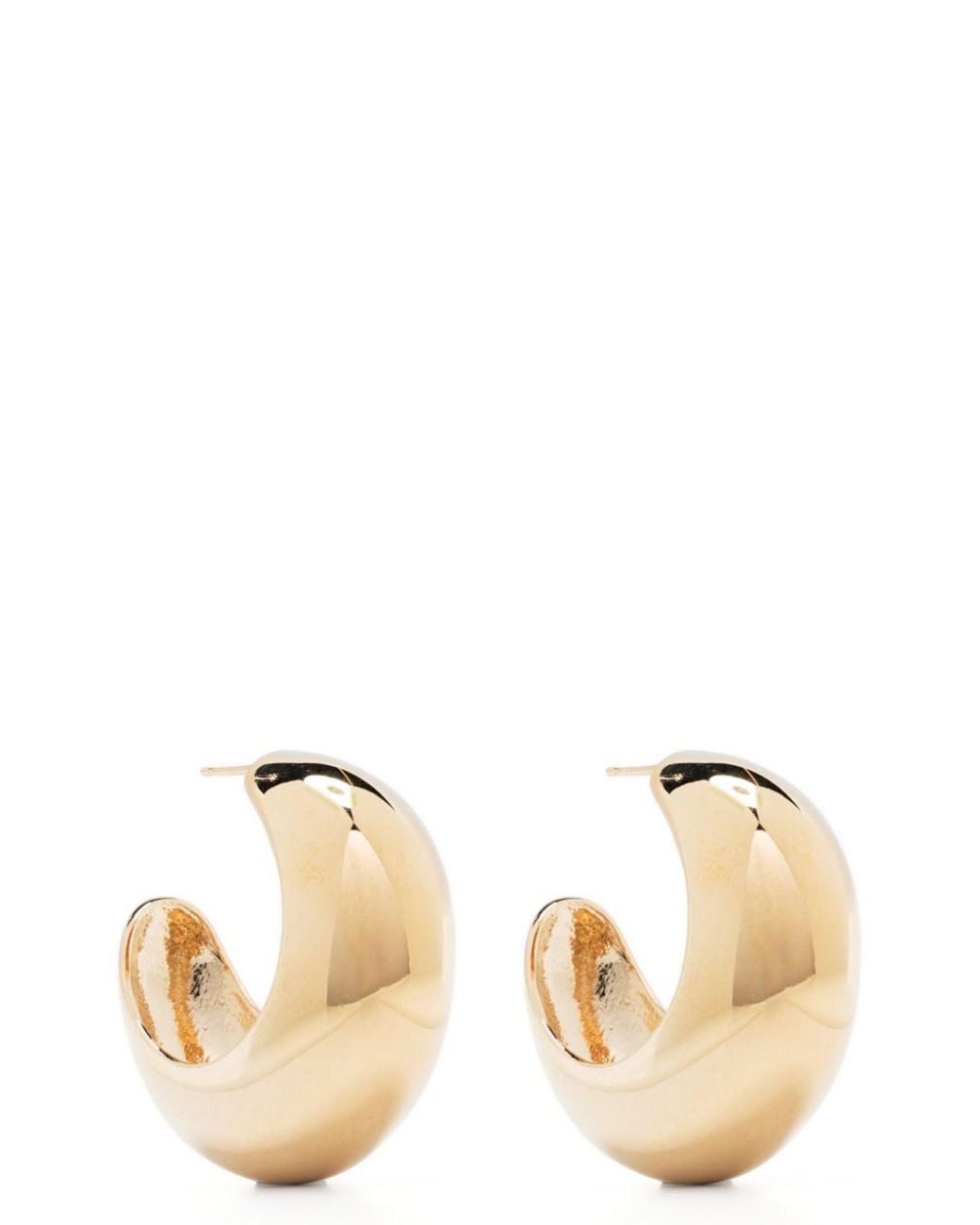 Isabel Marant Natural 'Shiny Crescent' Earrings
