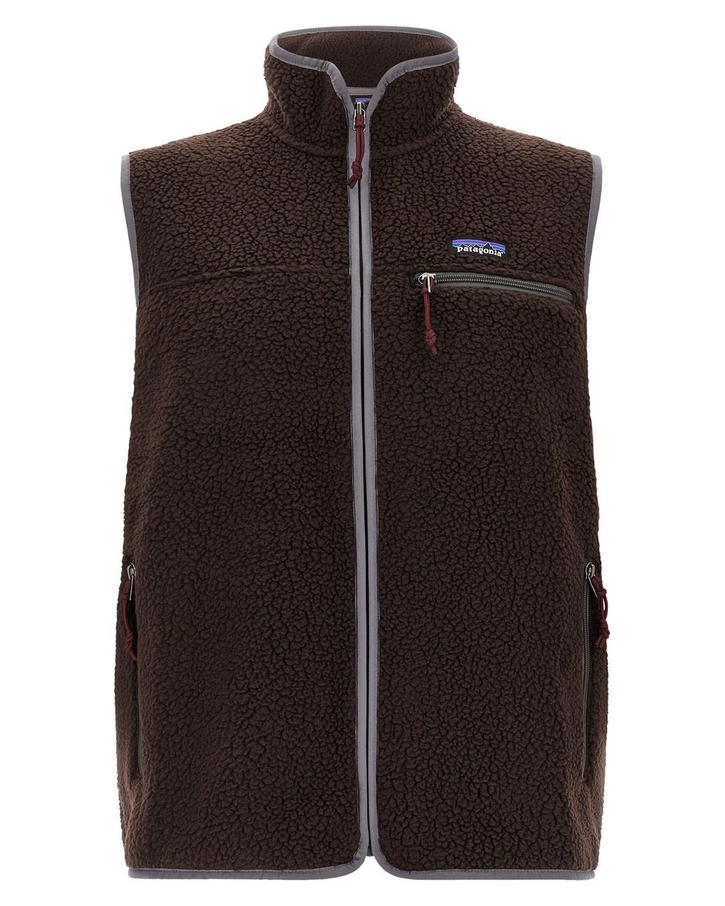 Patagonia Brown 'retro' Vest for men