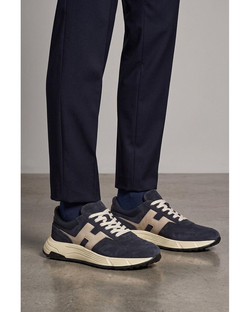 Hogan Black Hyperlight' Sneakers for men