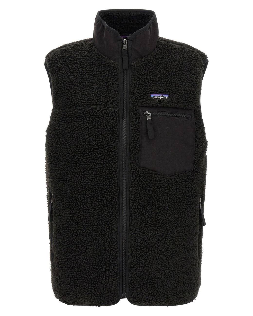 Patagonia Black Vest 'Classic Retro-X' for men
