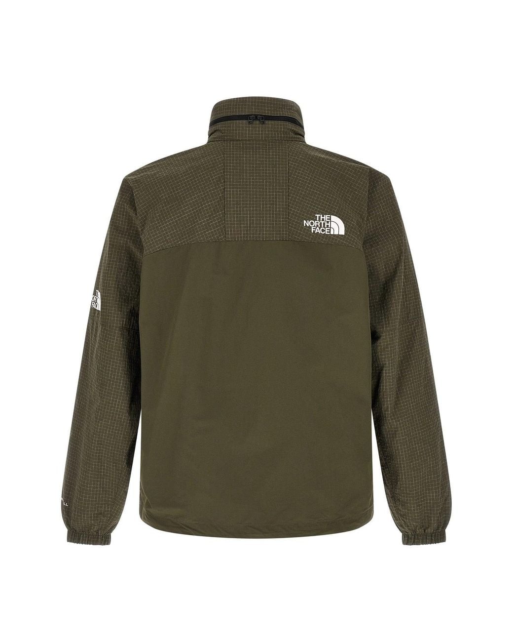 The North Face Green Windbreaker With Ripstop Panels for men