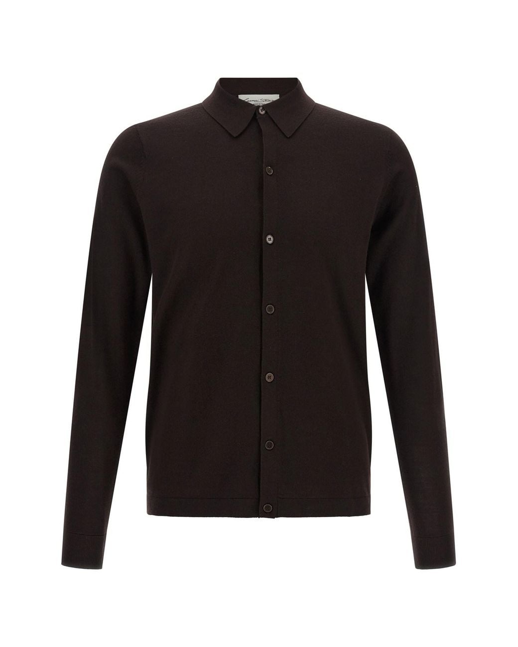 LARMERI STUDIO Black Shirt Polo Shirt for men