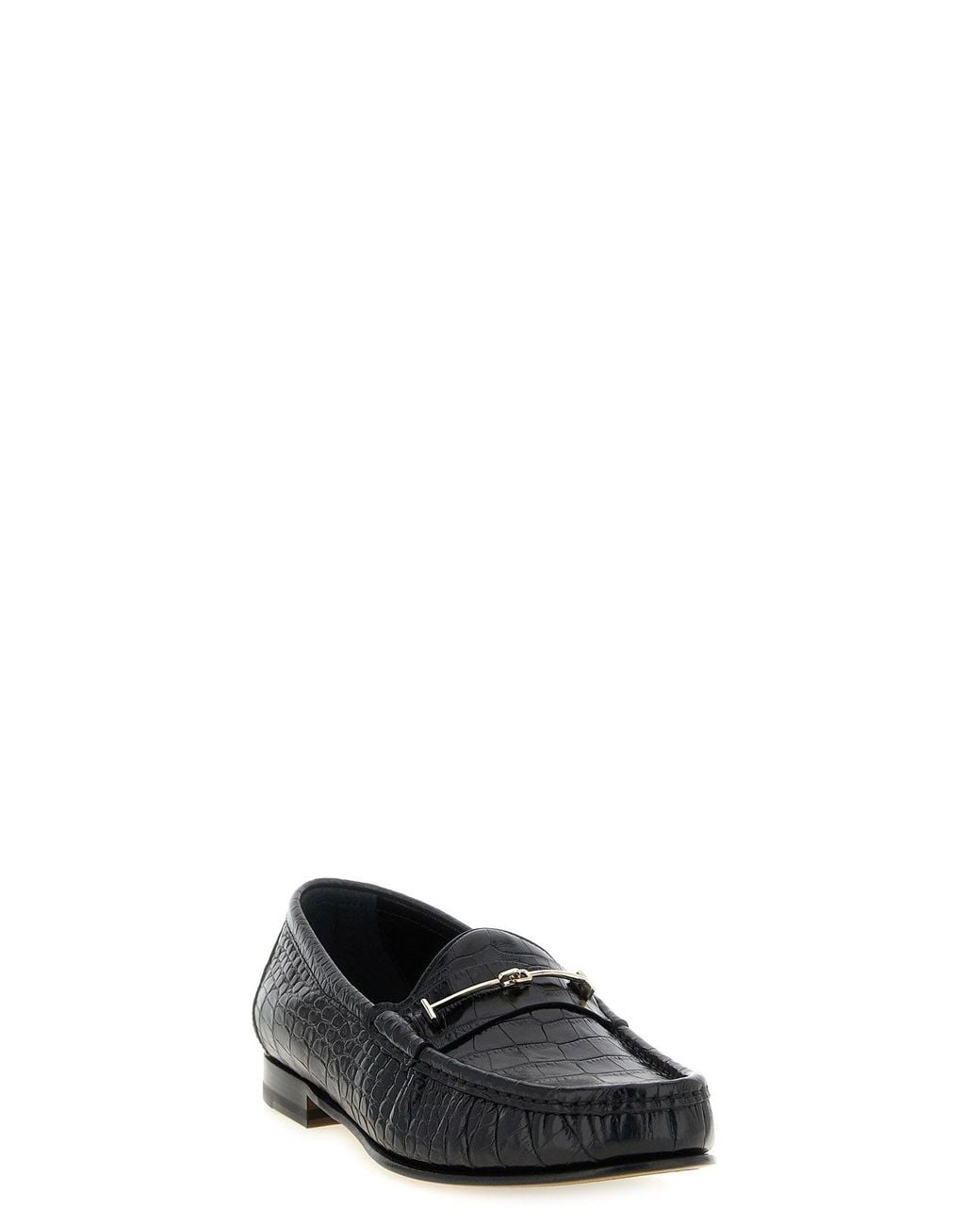 Tom Ford Black Ripley Loafers for men