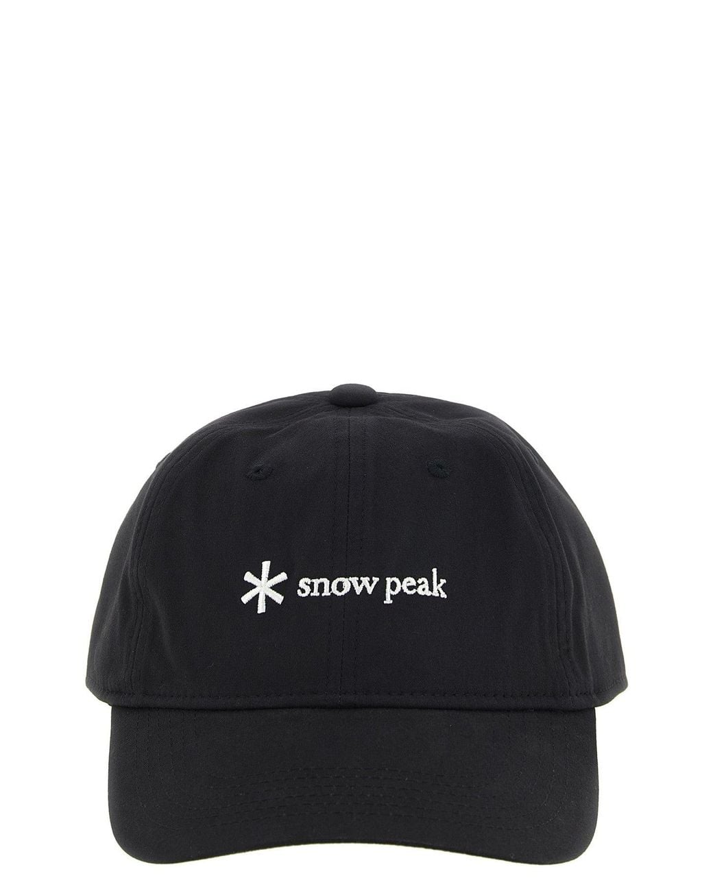 Snow Peak Black The 'New Standard' Cap for men