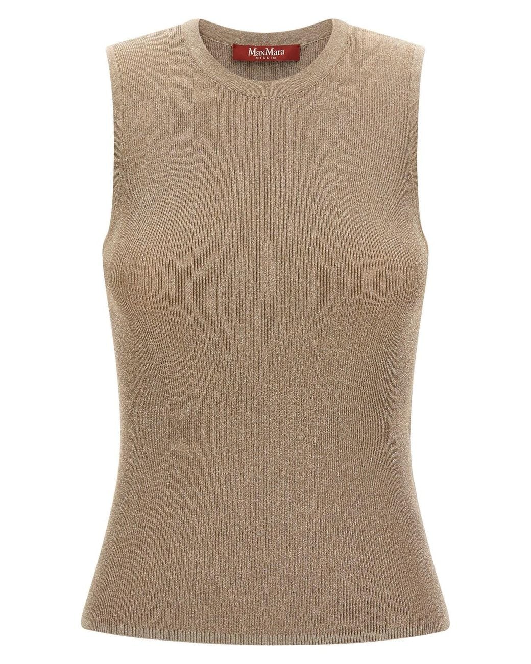 Max Mara Brown 'mstsante' Top
