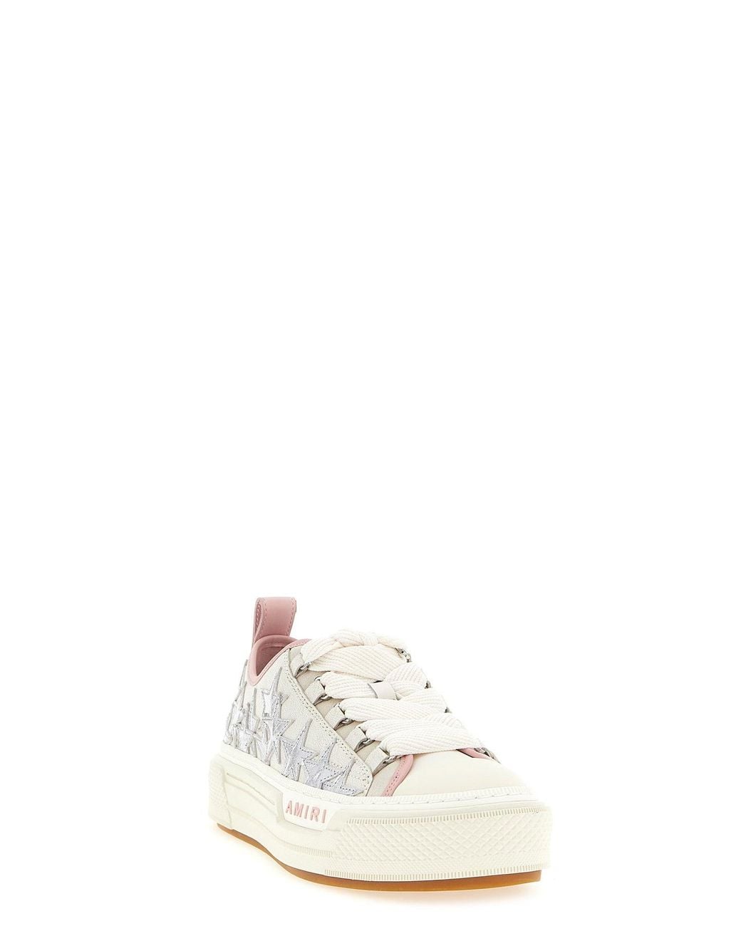 Amiri White Sneaker 'Metallic Stars Court Low'