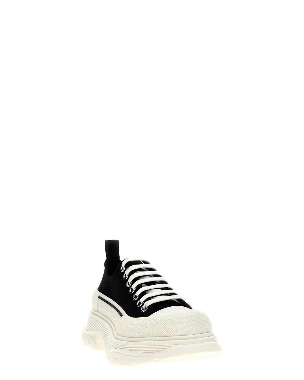 McQueen Black Sneaker 'Tread Slick' for men