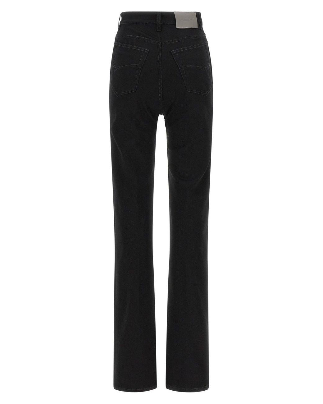 Balenciaga Black High-Waist Jeans