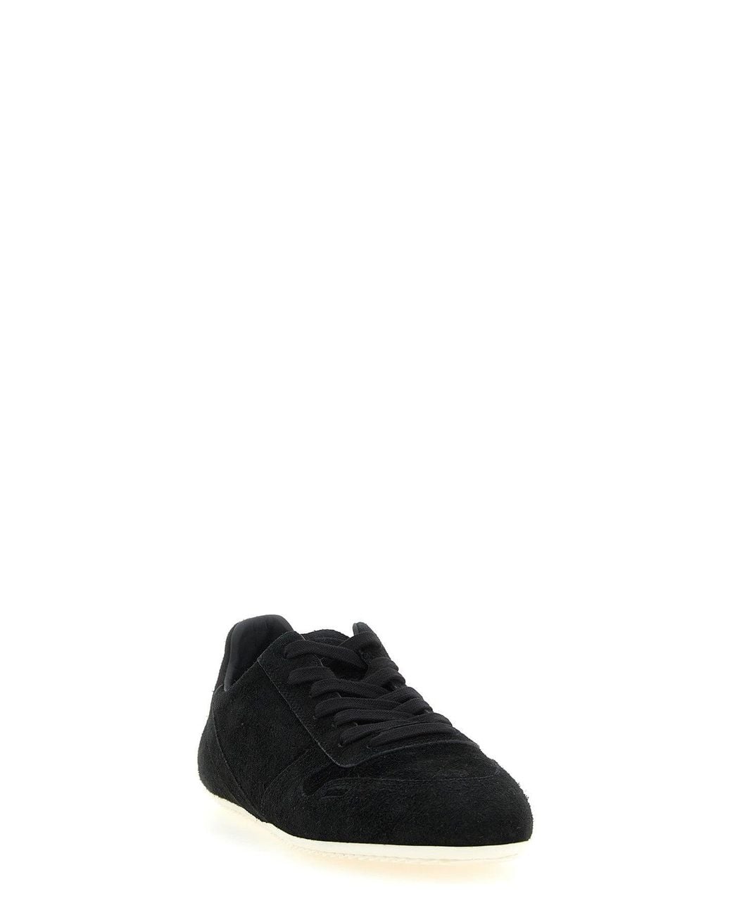Rick Owens Black Sneakers With Shark Tooth Sole for men