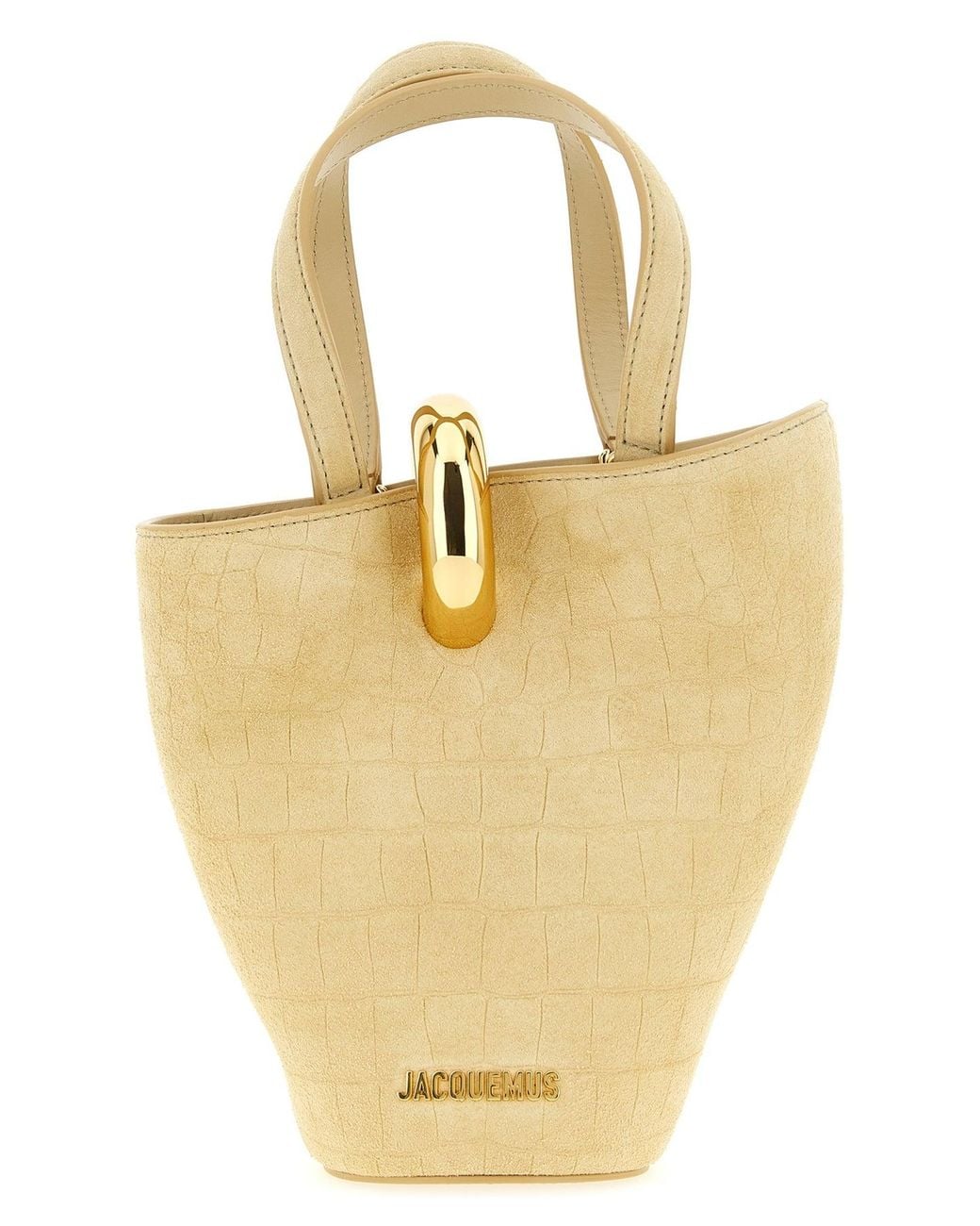 Jacquemus Metallic 'Le Petit Bambola' Mini Handbag