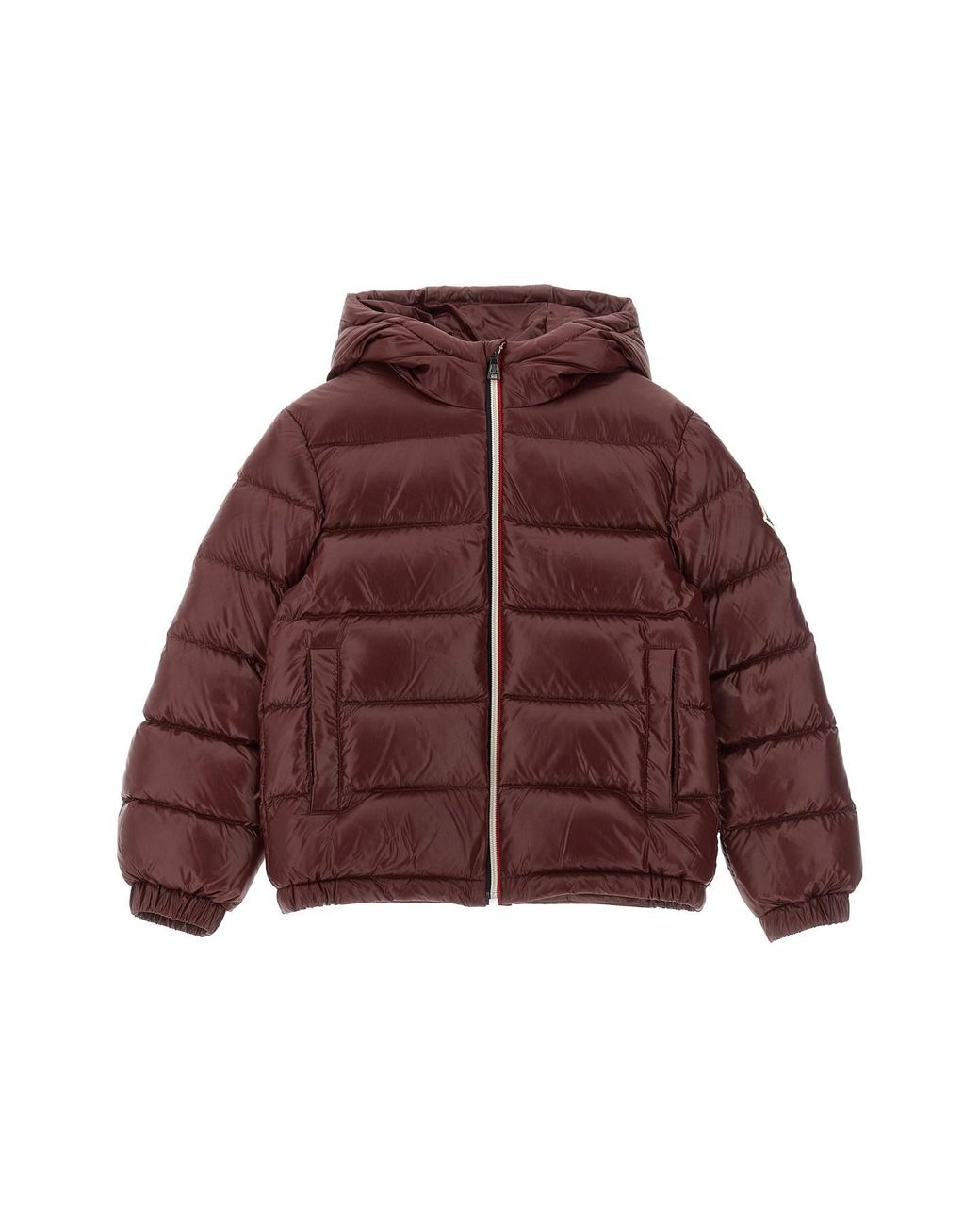Moncler Red 'new Aubert' Down Jacket for men