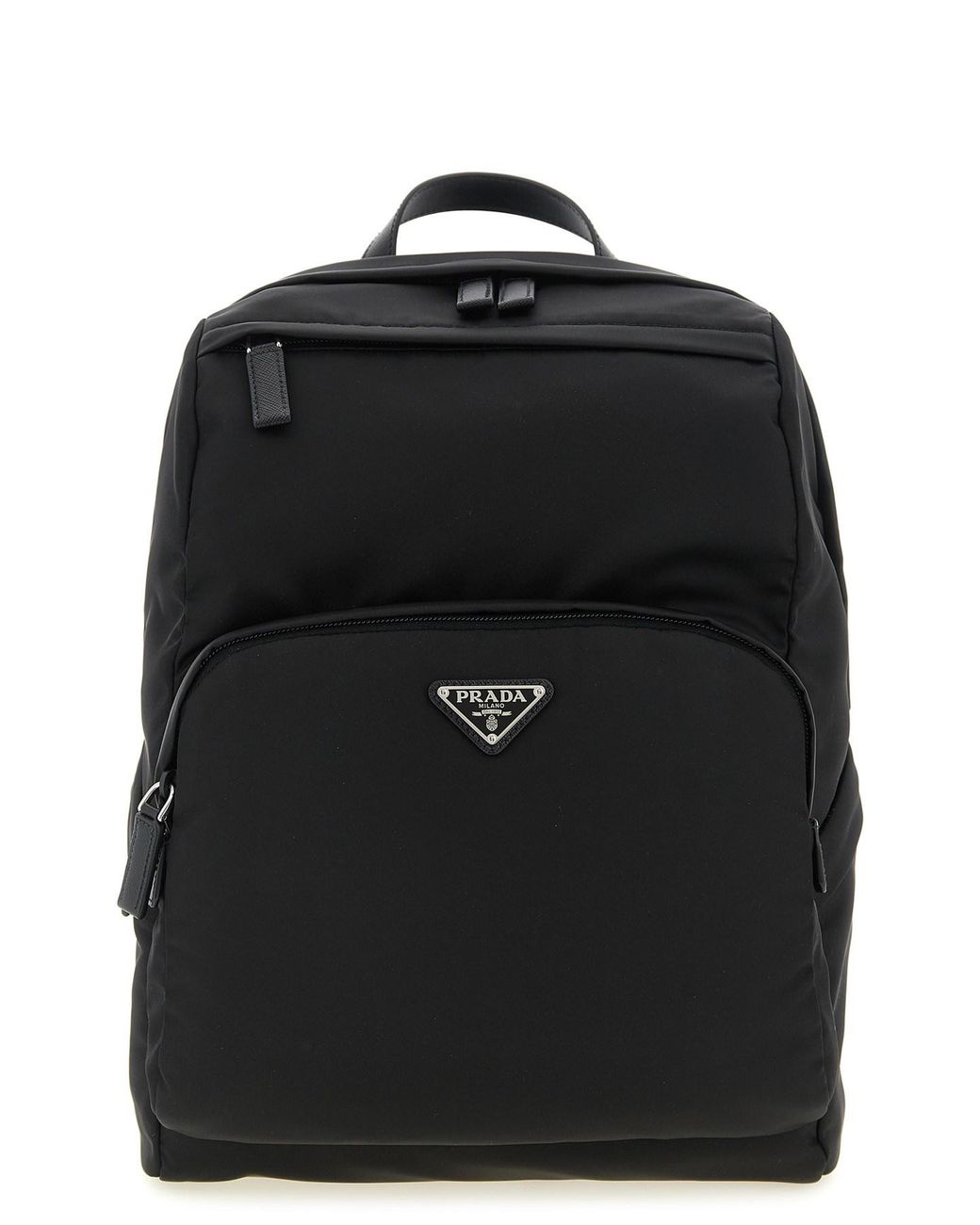 Prada Black Re-Nylon Backpack for men
