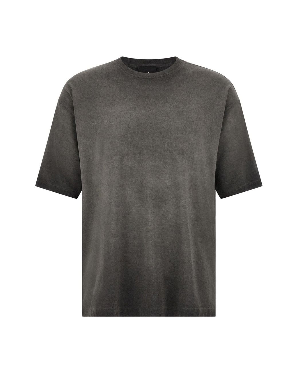 Thom Krom Gray Oversized Cold-Dyed T-Shirt for men