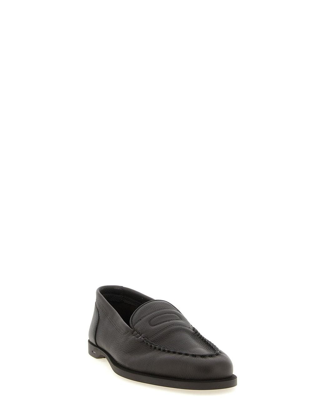 John Lobb Black 'Pace' Loafer for men