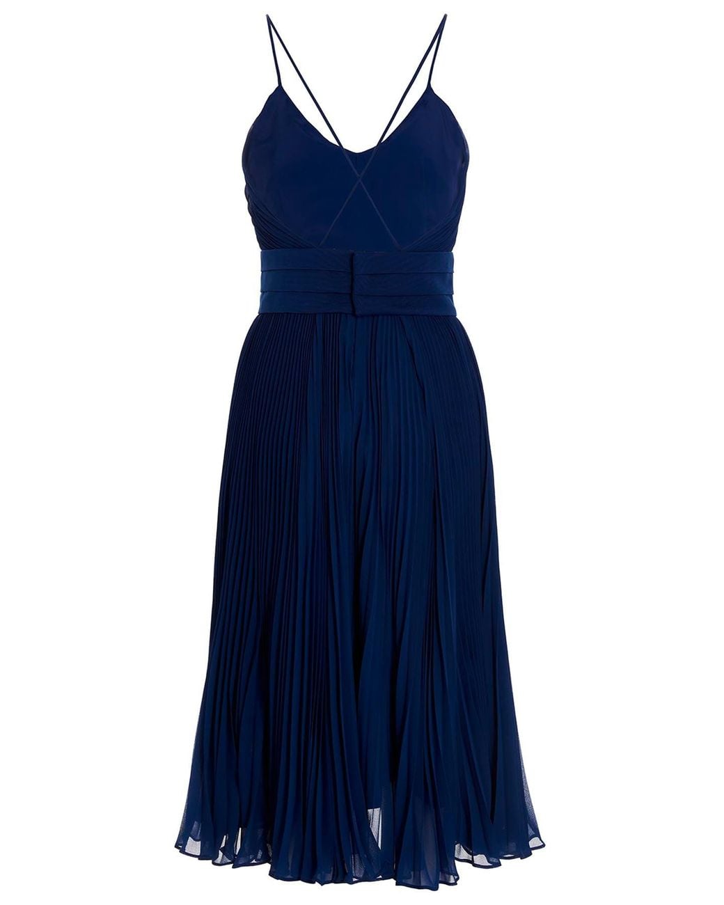 Max Mara Blue Dress 'Clarino'