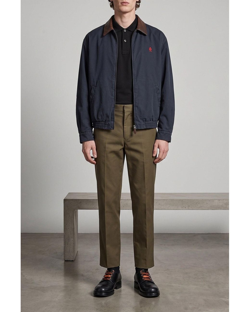 Prada Hose Mit Logo in Green für Herren